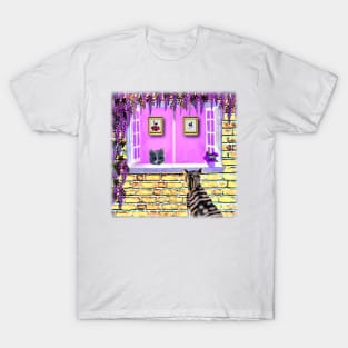 Cats at the window T-Shirt